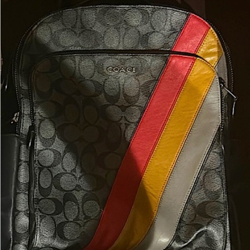1 large coach backpack … large ones 125.00 s